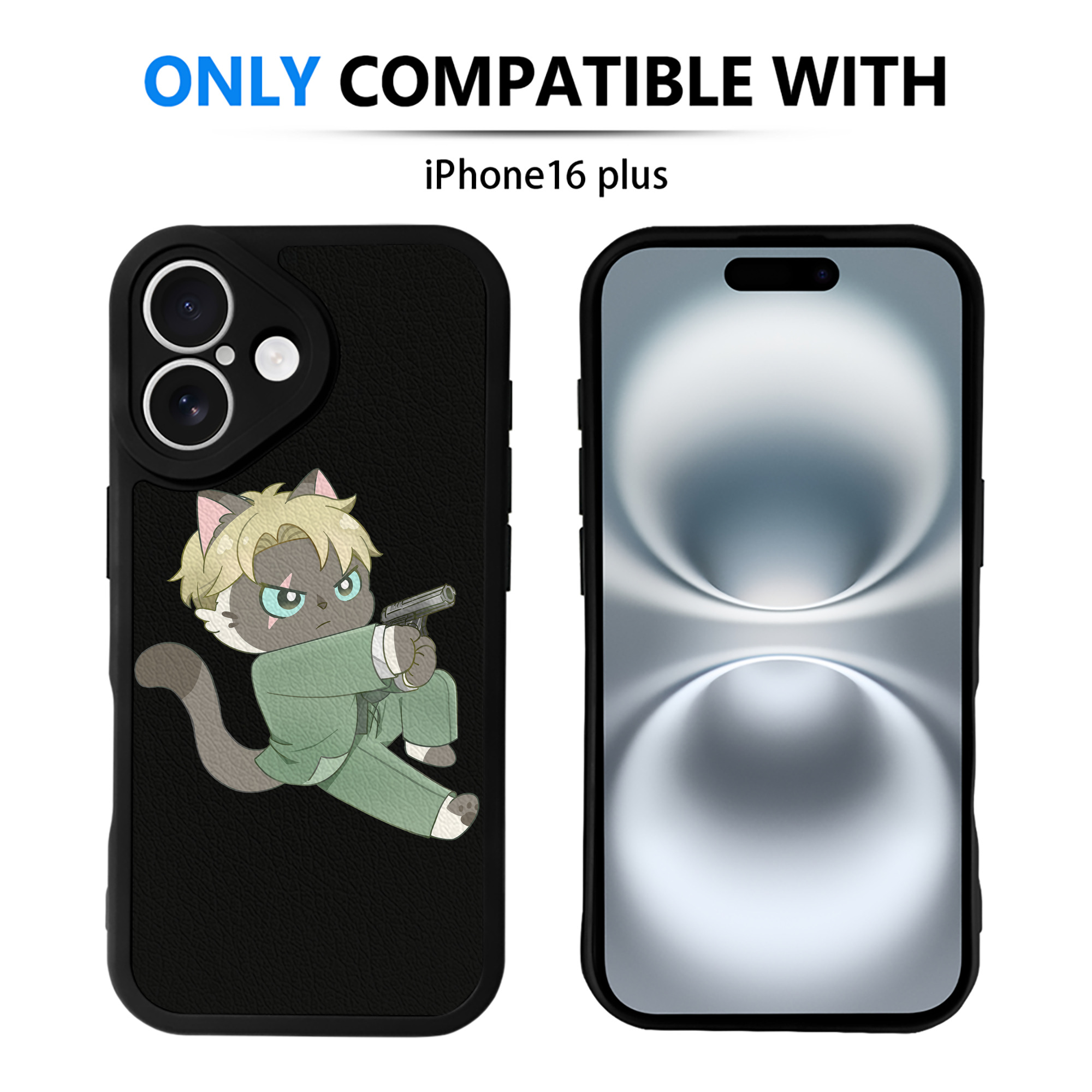 （画像用） SPY×FAMILY间谍家家酒 【iPhone 16シリーズ対応】シリコンスマホケース（レザー調） 材質：シリコン